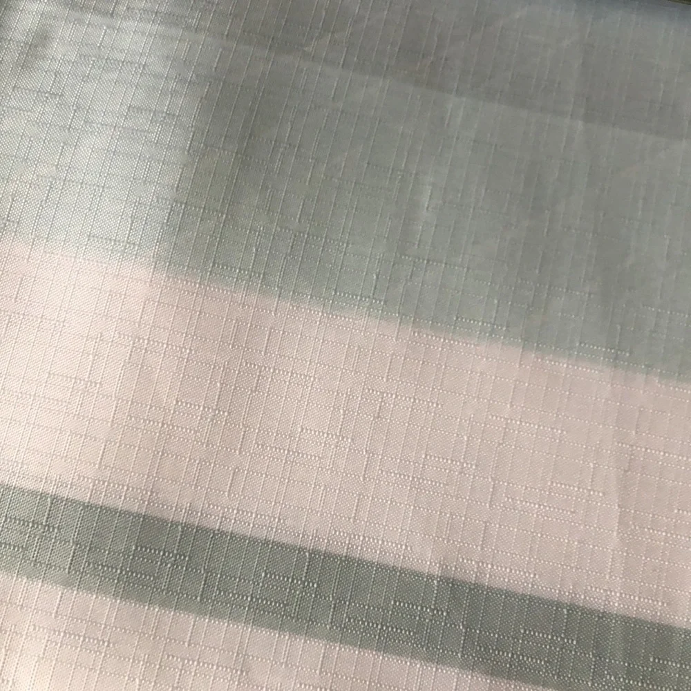 CH Style Mint Green and White Shower Curtain